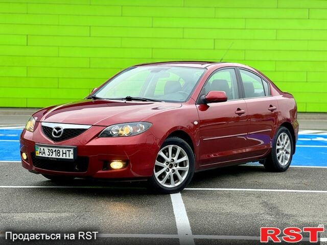 Красный Мазда 3, объемом двигателя 1.6 л и пробегом 185 тыс. км за 5555 $, фото 1 на Automoto.ua
