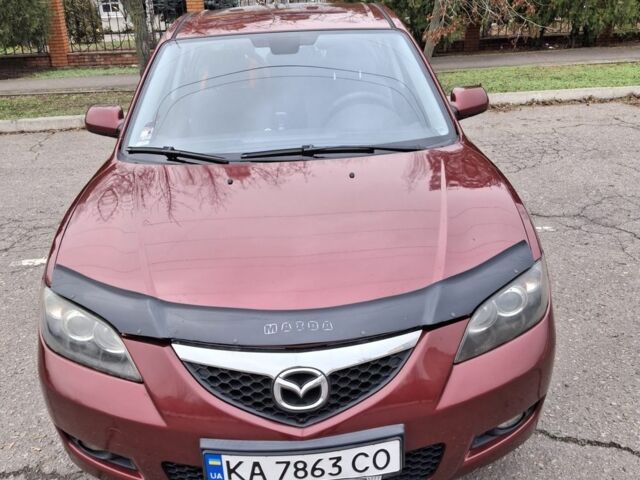 Красный Мазда 3, объемом двигателя 1.6 л и пробегом 237 тыс. км за 5200 $, фото 1 на Automoto.ua