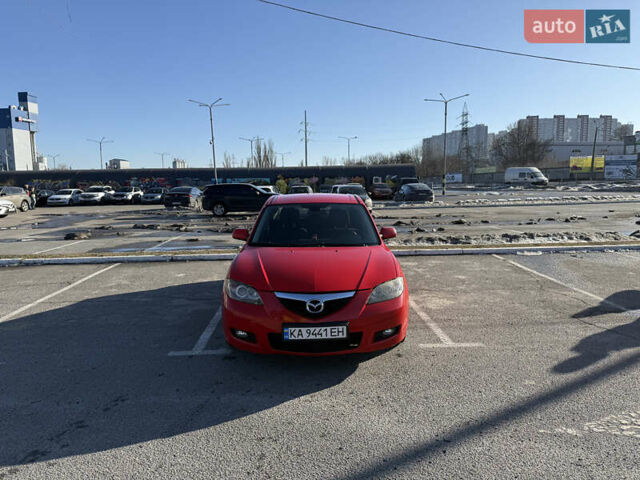Красный Мазда 3, объемом двигателя 1.6 л и пробегом 188 тыс. км за 5700 $, фото 1 на Automoto.ua