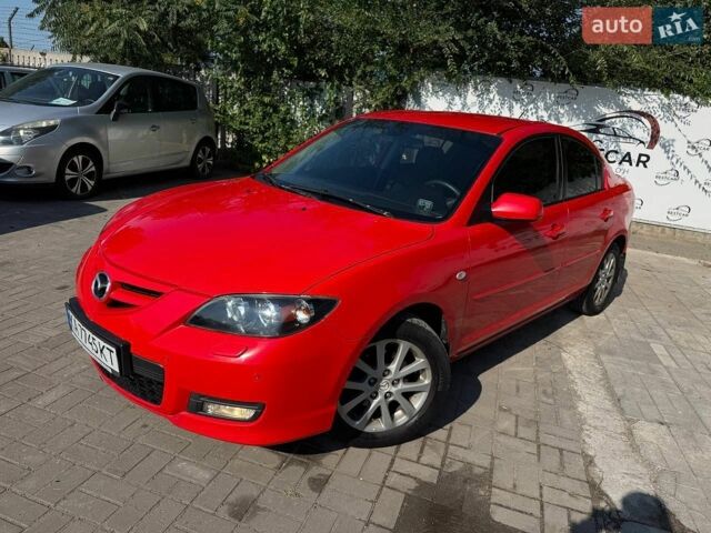 Красный Мазда 3, объемом двигателя 1.6 л и пробегом 157 тыс. км за 6500 $, фото 1 на Automoto.ua