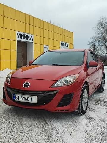 Красный Мазда 3, объемом двигателя 1.6 л и пробегом 108 тыс. км за 7200 $, фото 1 на Automoto.ua