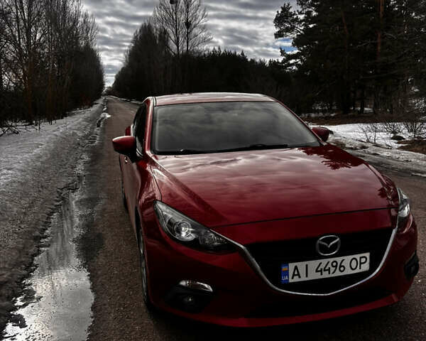 Красный Мазда 3, объемом двигателя 2 л и пробегом 244 тыс. км за 7800 $, фото 1 на Automoto.ua
