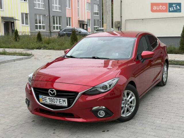 Красный Мазда 3, объемом двигателя 1.5 л и пробегом 110 тыс. км за 13450 $, фото 1 на Automoto.ua