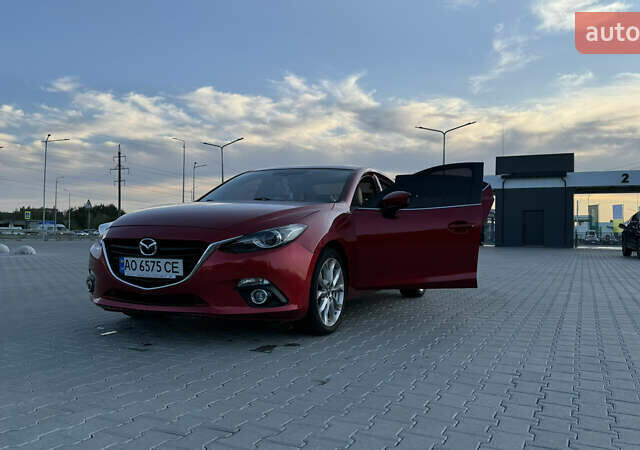 Мазда 3 2014 в Мукачеве на Automoto.ua Красный Мазда 3, объемом двигателя 2.5 л и пробегом 270 тыс. км за 11000 $, фото 1 на Automoto.ua