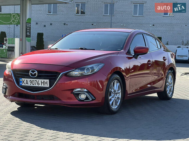 Красный Мазда 3, объемом двигателя 2 л и пробегом 203 тыс. км за 8700 $, фото 1 на Automoto.ua