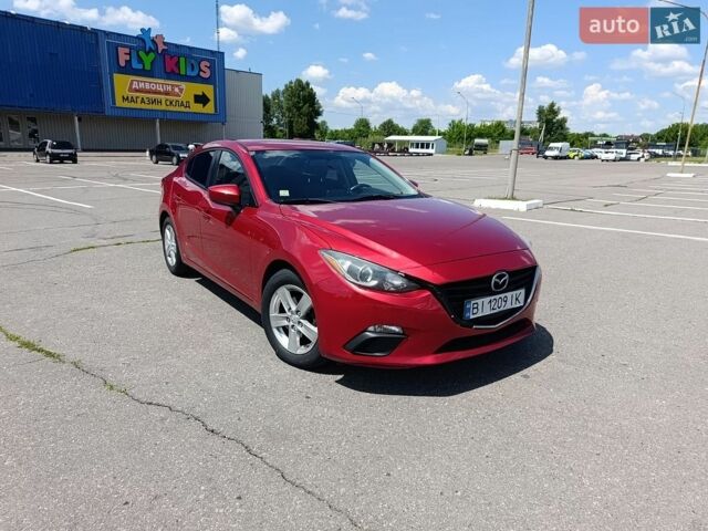 Красный Мазда 3, объемом двигателя 2 л и пробегом 178 тыс. км за 8000 $, фото 1 на Automoto.ua