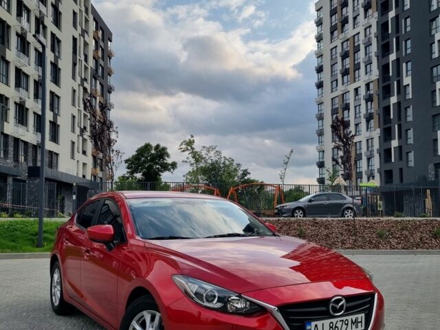 Красный Мазда 3, объемом двигателя 2 л и пробегом 179 тыс. км за 11900 $, фото 1 на Automoto.ua