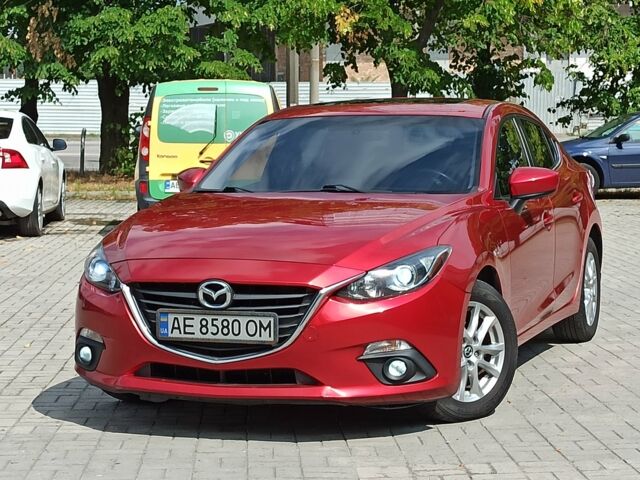 Красный Мазда 3, объемом двигателя 2 л и пробегом 203 тыс. км за 10450 $, фото 1 на Automoto.ua