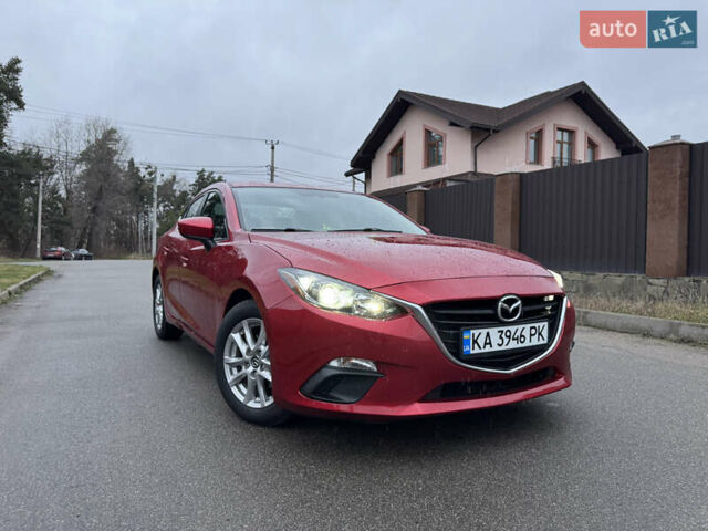 Красный Мазда 3, объемом двигателя 2 л и пробегом 117 тыс. км за 10900 $, фото 1 на Automoto.ua