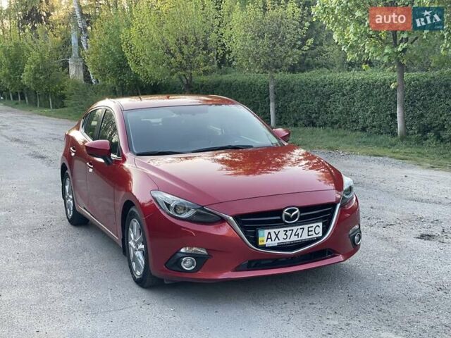 Красный Мазда 3, объемом двигателя 1.5 л и пробегом 95 тыс. км за 13300 $, фото 1 на Automoto.ua