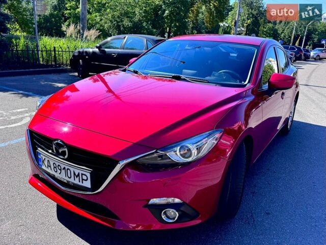 Красный Мазда 3, объемом двигателя 1.5 л и пробегом 91 тыс. км за 12700 $, фото 1 на Automoto.ua