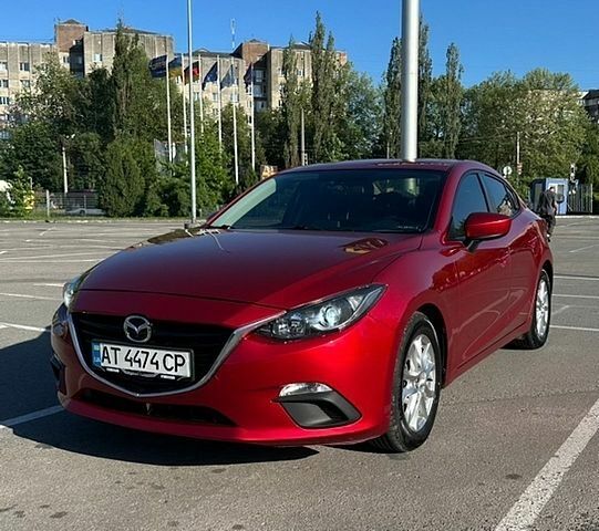 Червоний Мазда 3, об'ємом двигуна 2 л та пробігом 96 тис. км за 12000 $, фото 1 на Automoto.ua