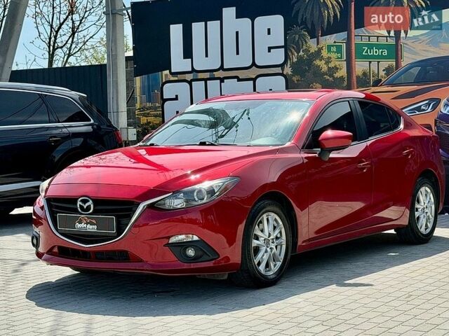 Красный Мазда 3, объемом двигателя 2 л и пробегом 214 тыс. км за 8900 $, фото 1 на Automoto.ua
