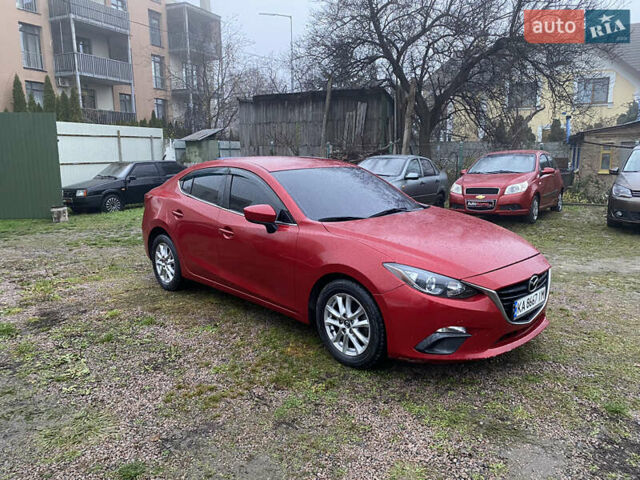 Червоний Мазда 3, об'ємом двигуна 2 л та пробігом 143 тис. км за 8300 $, фото 1 на Automoto.ua