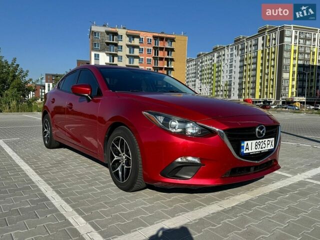 Красный Мазда 3, объемом двигателя 2 л и пробегом 205 тыс. км за 9400 $, фото 1 на Automoto.ua