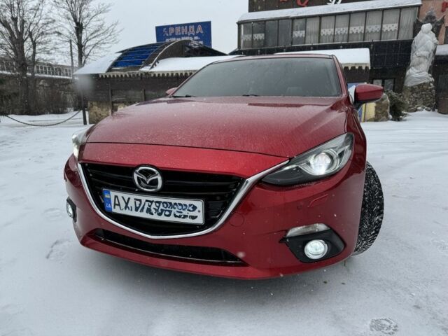 Красный Мазда 3, объемом двигателя 1.5 л и пробегом 145 тыс. км за 13800 $, фото 1 на Automoto.ua