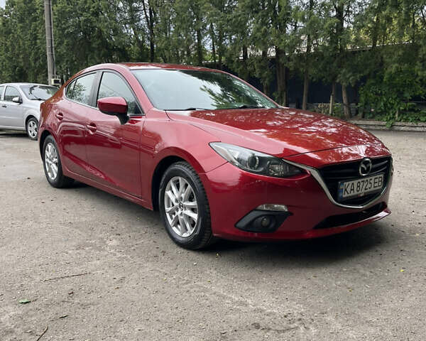 Красный Мазда 3, объемом двигателя 2 л и пробегом 224 тыс. км за 8900 $, фото 1 на Automoto.ua