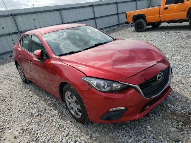 Червоний Мазда 3, об'ємом двигуна 2 л та пробігом 243 тис. км за 3000 $, фото 1 на Automoto.ua