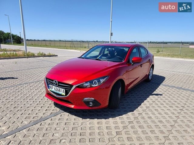 Красный Мазда 3, объемом двигателя 2 л и пробегом 125 тыс. км за 11000 $, фото 1 на Automoto.ua
