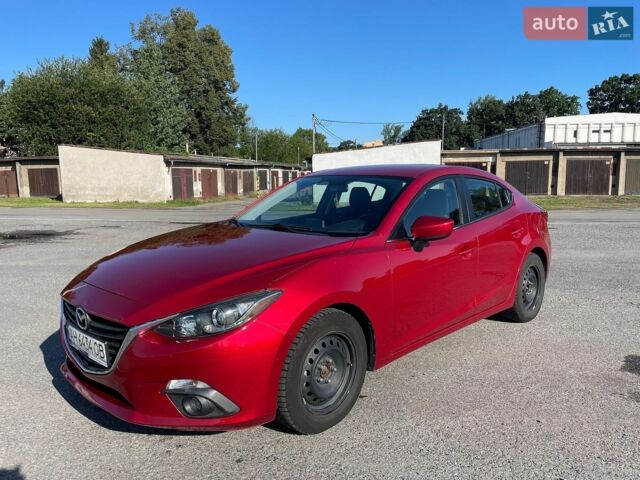 Красный Мазда 3, объемом двигателя 2 л и пробегом 78 тыс. км за 12823 $, фото 1 на Automoto.ua