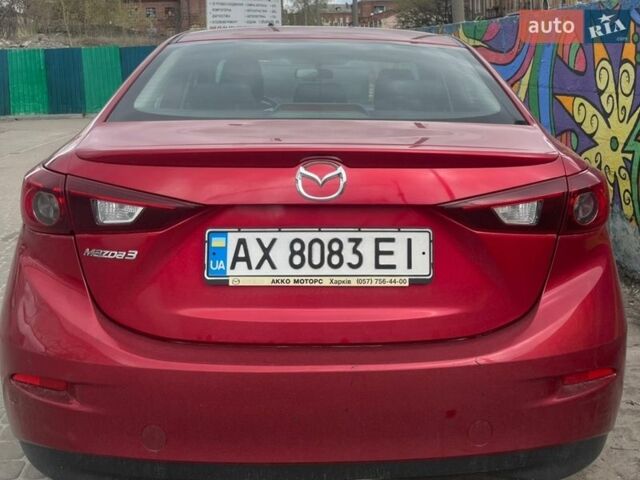 Красный Мазда 3, объемом двигателя 1.6 л и пробегом 167 тыс. км за 9500 $, фото 1 на Automoto.ua