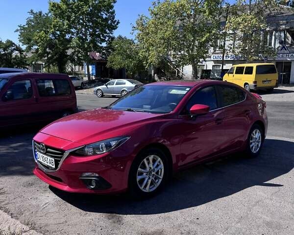 Красный Мазда 3, объемом двигателя 2 л и пробегом 112 тыс. км за 11500 $, фото 1 на Automoto.ua