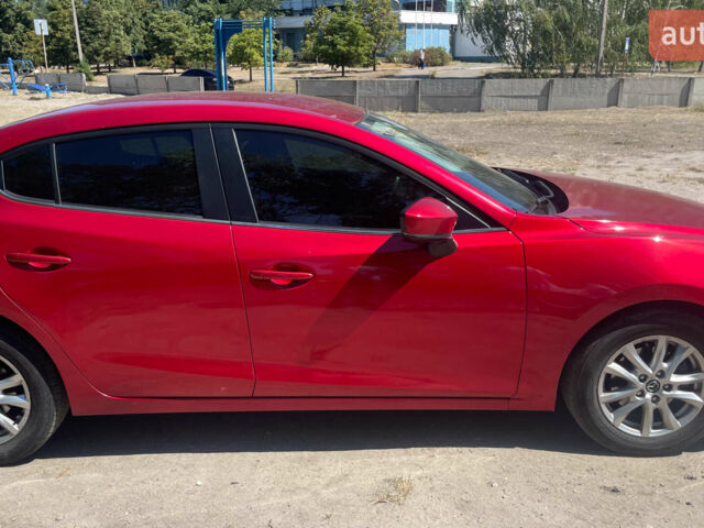 Красный Мазда 3, объемом двигателя 2 л и пробегом 160 тыс. км за 10000 $, фото 1 на Automoto.ua