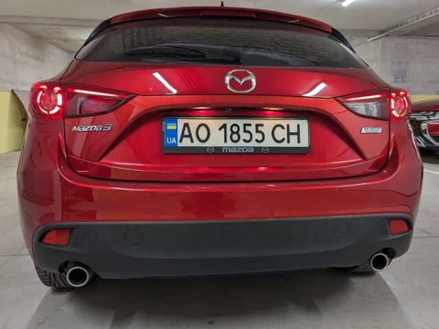 Красный Мазда 3, объемом двигателя 2 л и пробегом 82 тыс. км за 9300 $, фото 1 на Automoto.ua
