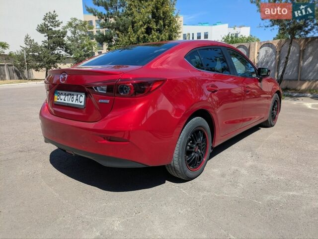 Красный Мазда 3, объемом двигателя 1.5 л и пробегом 120 тыс. км за 13900 $, фото 1 на Automoto.ua