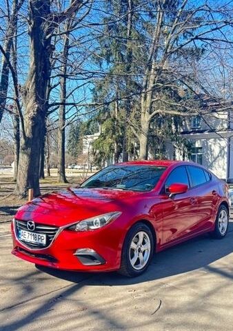 Красный Мазда 3, объемом двигателя 2 л и пробегом 96 тыс. км за 10700 $, фото 1 на Automoto.ua