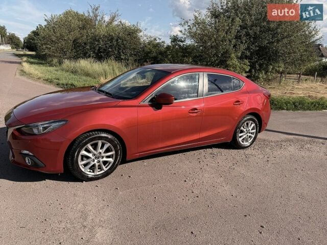 Красный Мазда 3, объемом двигателя 1.5 л и пробегом 75 тыс. км за 10800 $, фото 1 на Automoto.ua