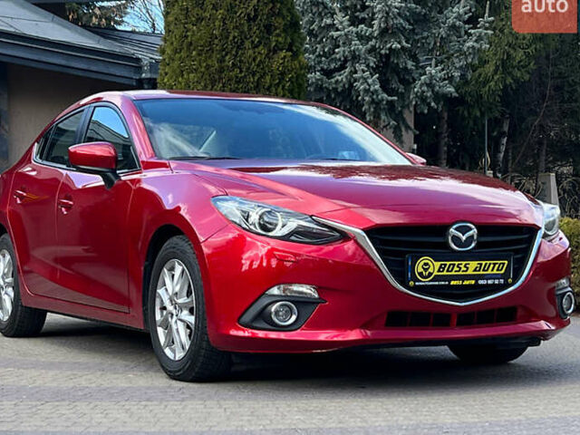Красный Мазда 3, объемом двигателя 1.5 л и пробегом 105 тыс. км за 15300 $, фото 1 на Automoto.ua