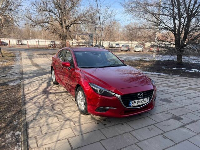 Красный Мазда 3, объемом двигателя 2 л и пробегом 136 тыс. км за 13500 $, фото 1 на Automoto.ua
