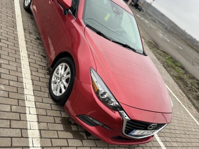 Красный Мазда 3, объемом двигателя 2 л и пробегом 152 тыс. км за 10900 $, фото 1 на Automoto.ua