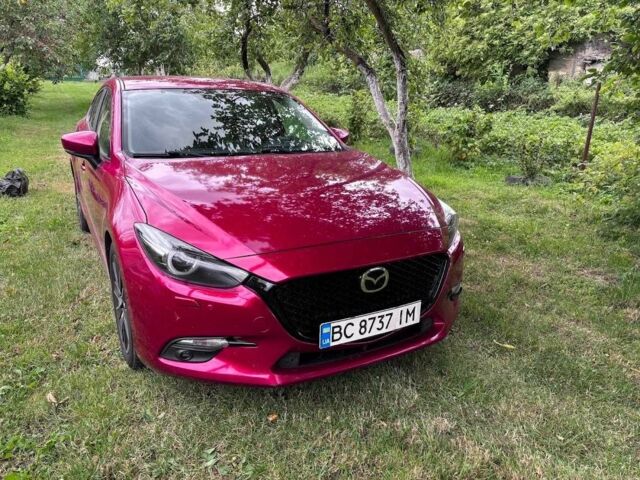 Красный Мазда 3, объемом двигателя 1.5 л и пробегом 103 тыс. км за 16500 $, фото 1 на Automoto.ua