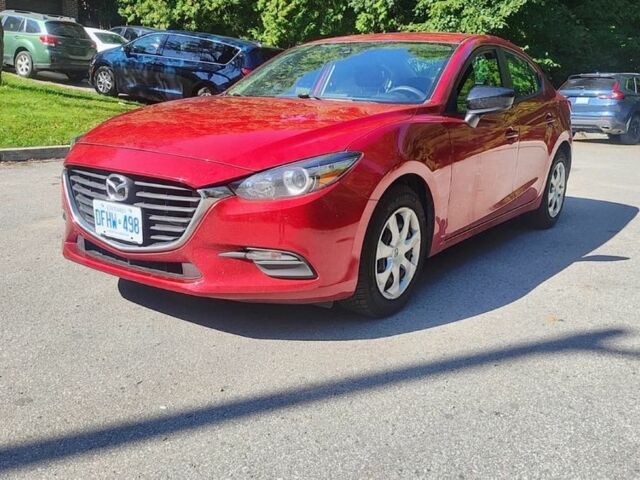 Красный Мазда 3, объемом двигателя 2 л и пробегом 218 тыс. км за 6800 $, фото 1 на Automoto.ua