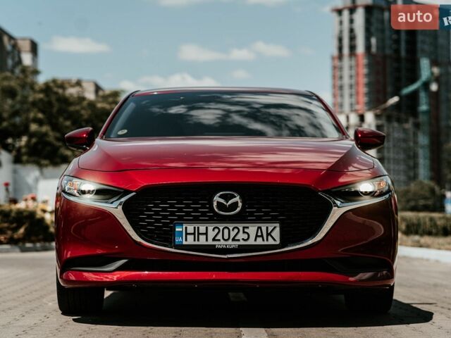 Красный Мазда 3, объемом двигателя 2.49 л и пробегом 90 тыс. км за 14900 $, фото 1 на Automoto.ua