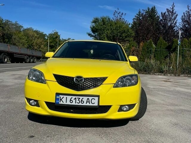 Желтый Мазда 3, объемом двигателя 1.6 л и пробегом 289 тыс. км за 3500 $, фото 1 на Automoto.ua