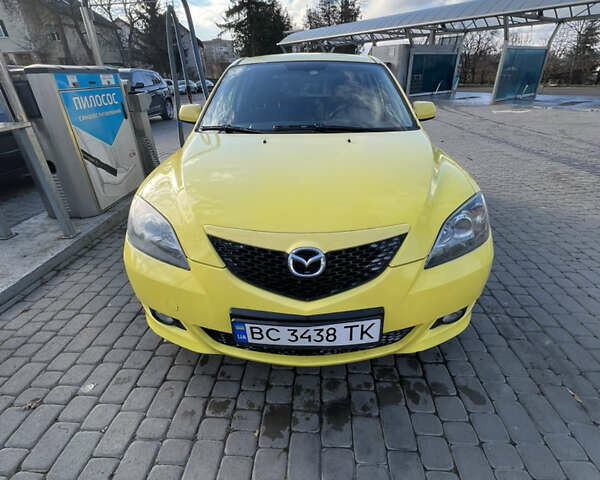 Жовтий Мазда 3, об'ємом двигуна 1.6 л та пробігом 206 тис. км за 4190 $, фото 1 на Automoto.ua