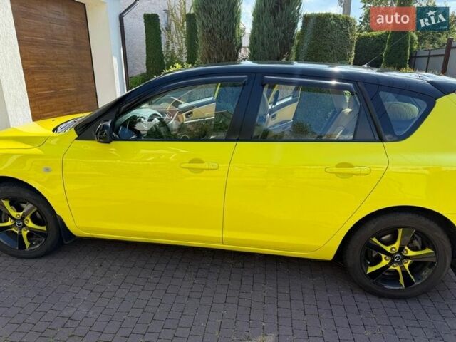 Жовтий Мазда 3, об'ємом двигуна 1.6 л та пробігом 180 тис. км за 6000 $, фото 1 на Automoto.ua