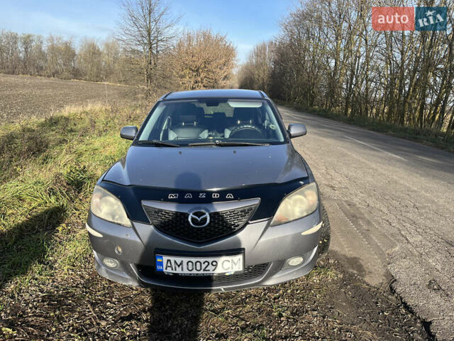 Серый Мазда 3, объемом двигателя 1.6 л и пробегом 467 тыс. км за 3400 $, фото 1 на Automoto.ua