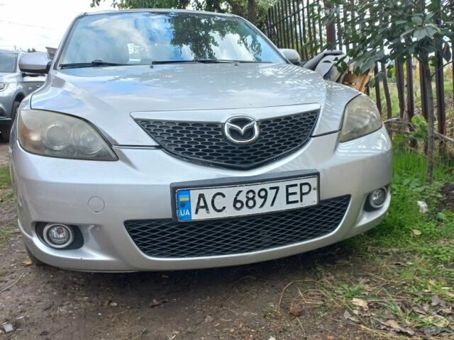 Сірий Мазда 3, об'ємом двигуна 1.6 л та пробігом 250 тис. км за 2100 $, фото 1 на Automoto.ua