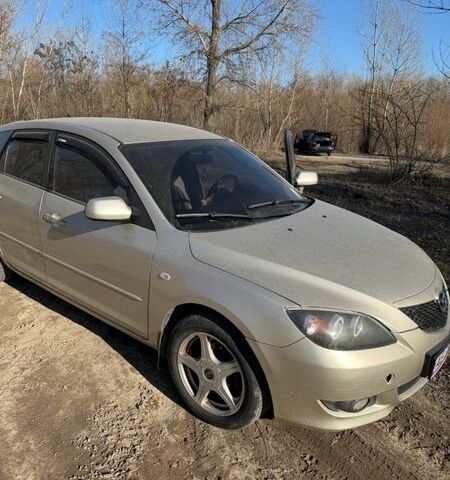 Серый Мазда 3, объемом двигателя 1.6 л и пробегом 152 тыс. км за 5200 $, фото 1 на Automoto.ua