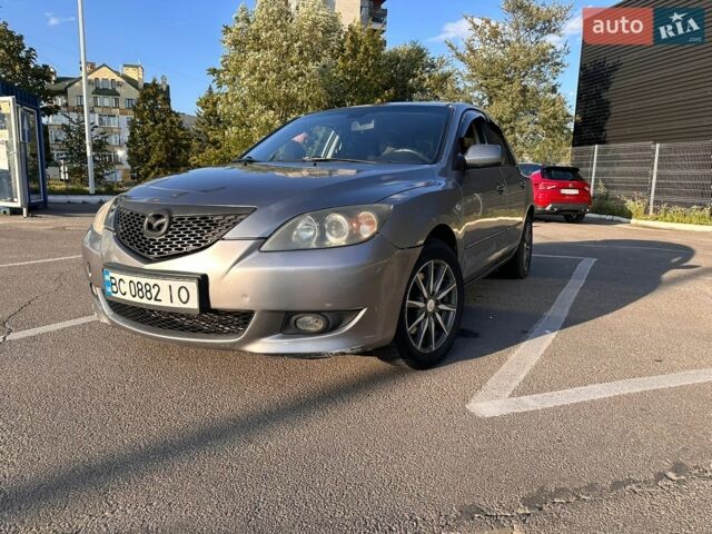 Сірий Мазда 3, об'ємом двигуна 2 л та пробігом 242 тис. км за 3500 $, фото 1 на Automoto.ua