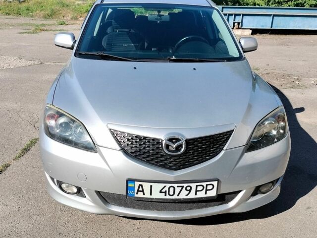 Серый Мазда 3, объемом двигателя 1.6 л и пробегом 335 тыс. км за 4000 $, фото 1 на Automoto.ua