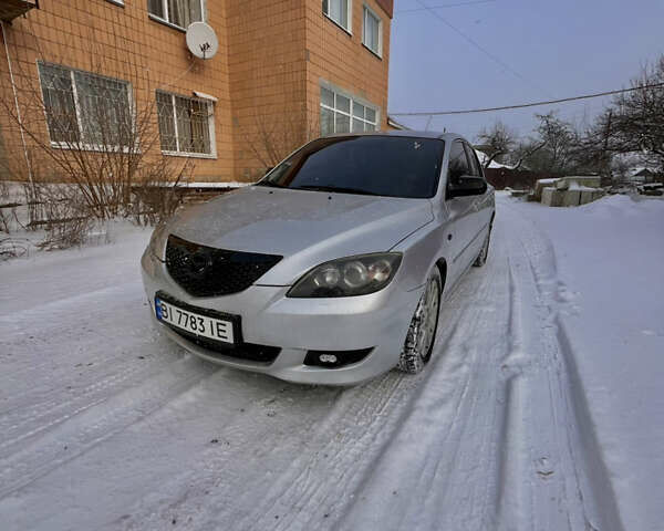 Сірий Мазда 3, об'ємом двигуна 1.6 л та пробігом 366 тис. км за 3900 $, фото 1 на Automoto.ua