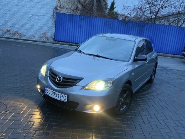 Серый Мазда 3, объемом двигателя 1.6 л и пробегом 240 тыс. км за 3499 $, фото 1 на Automoto.ua