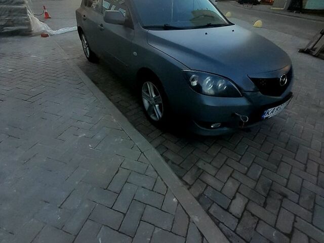 Серый Мазда 3, объемом двигателя 1.6 л и пробегом 288 тыс. км за 3500 $, фото 1 на Automoto.ua