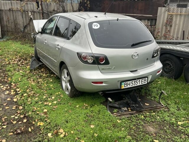 Серый Мазда 3, объемом двигателя 1.6 л и пробегом 220 тыс. км за 1250 $, фото 1 на Automoto.ua