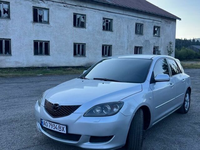 Серый Мазда 3, объемом двигателя 1.6 л и пробегом 291 тыс. км за 3600 $, фото 1 на Automoto.ua